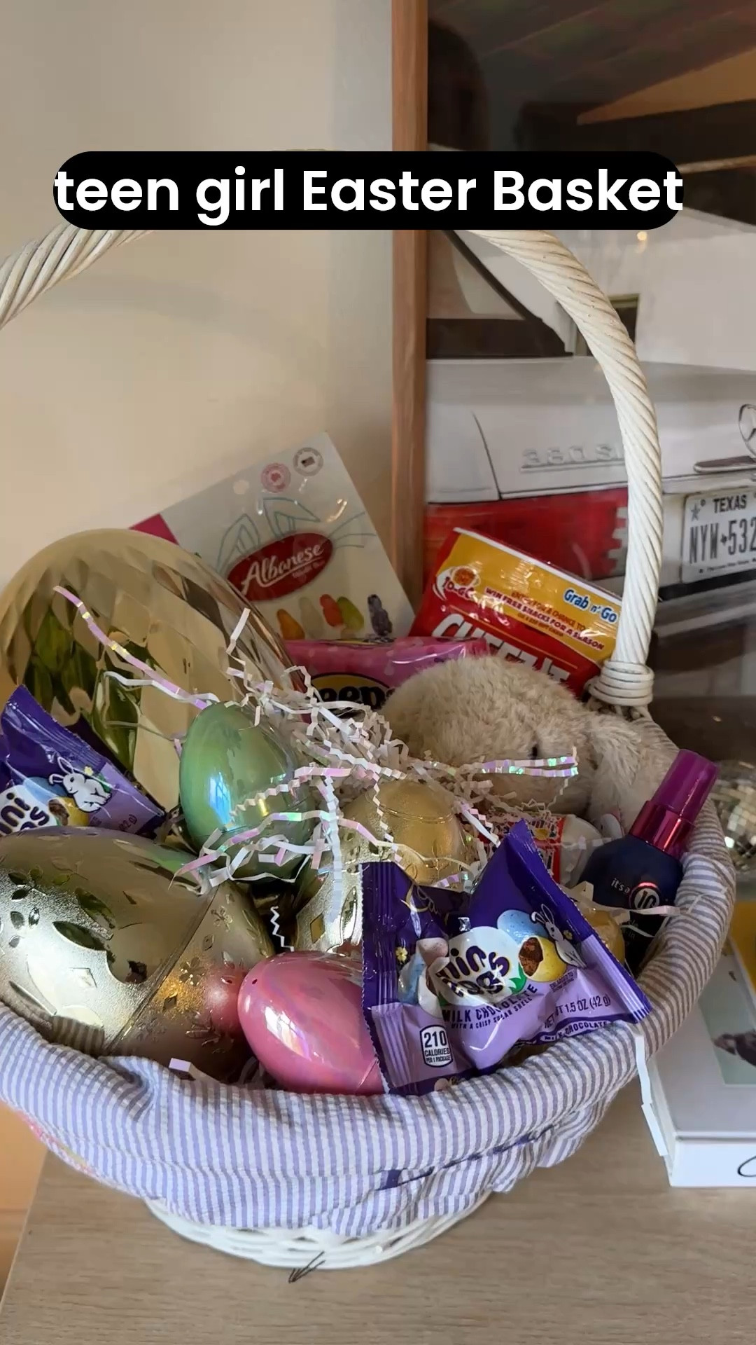 teen girl Easter Basket ideas
undies, jewelry, phone charger, phone case, makeup, beauty products, sunscreen, hair clips

#LTKmomlife #LTKSeasonal #LTKKids