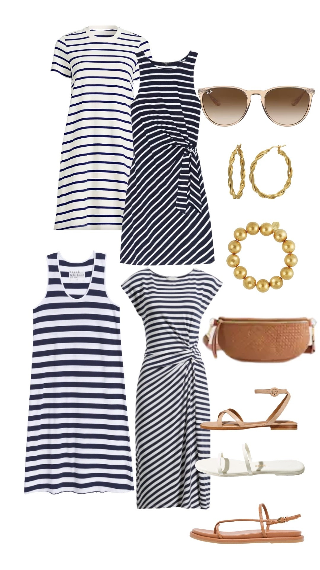 There are so many beautiful navy white striped dresses. We could not narrow it down to one. We had to showcase these there’s actually more but we had to hold it down to four. They’re such an iconic summer dress.

#LTKNavyStripedDress
#LTKTteeshirtdress

#LTKootd