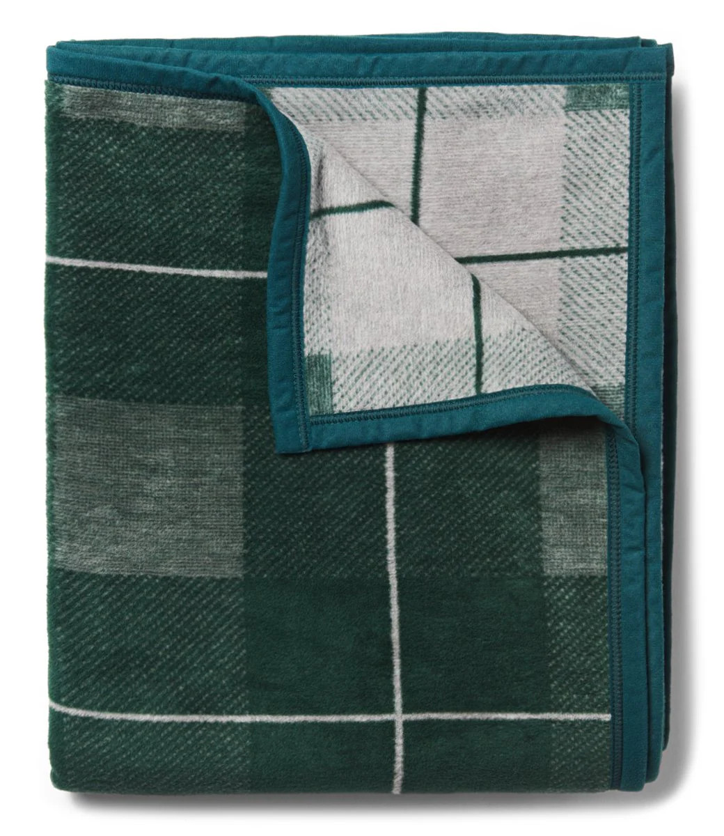 Sea Watch Plaid Green Blanket | ChappyWrap