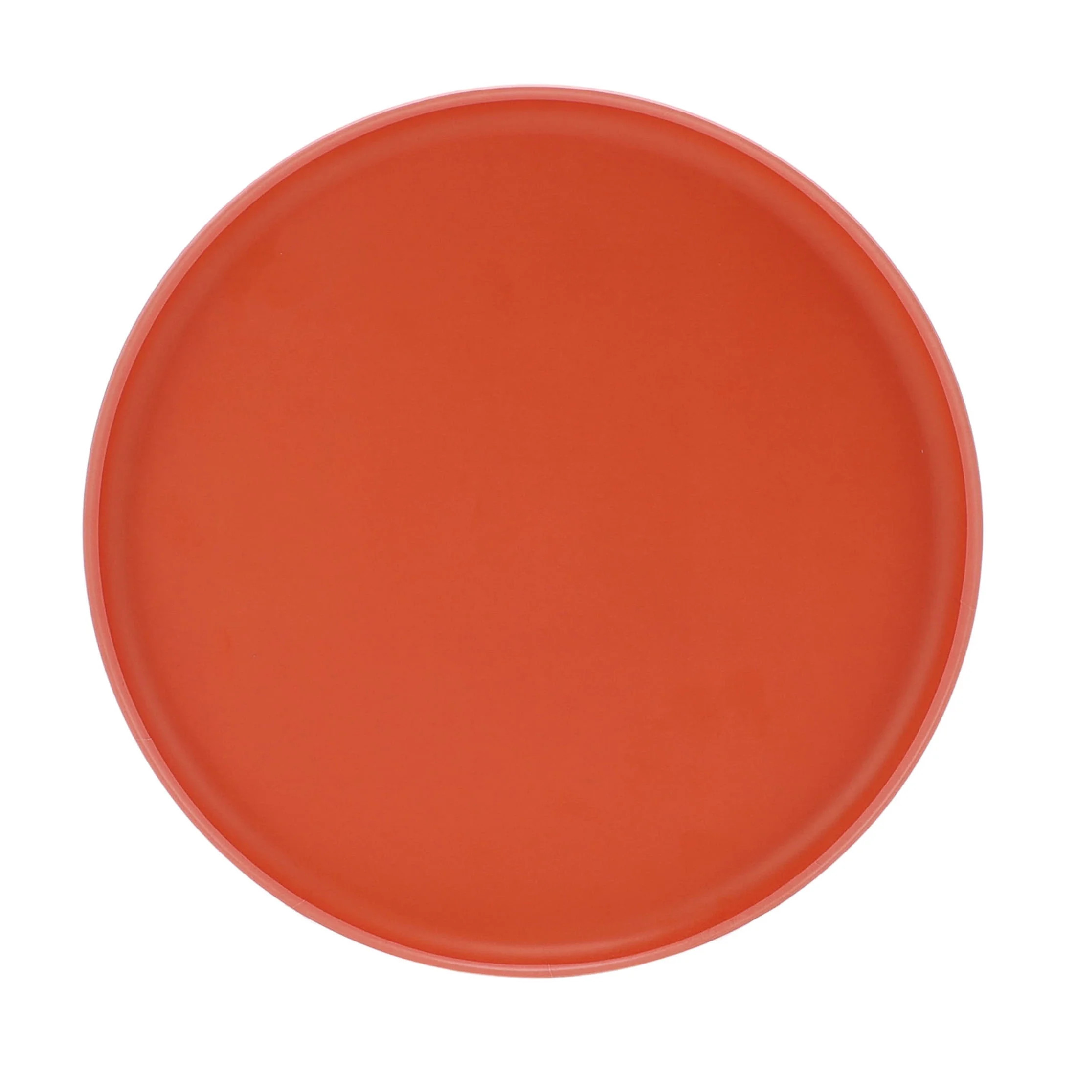 Mainstays by Becky G. & Alejandra Bamboo Melamine Dinner Plate, Orange | Walmart (US)
