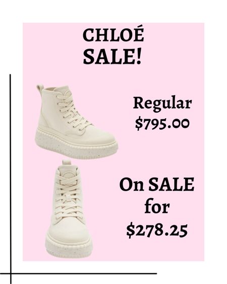 Check out these Chloe shoes on sale at Nordstrom.

Fashion, summer fashion, shoes, boots, 

#LTKstyletip #LTKeurope #LTKtravel