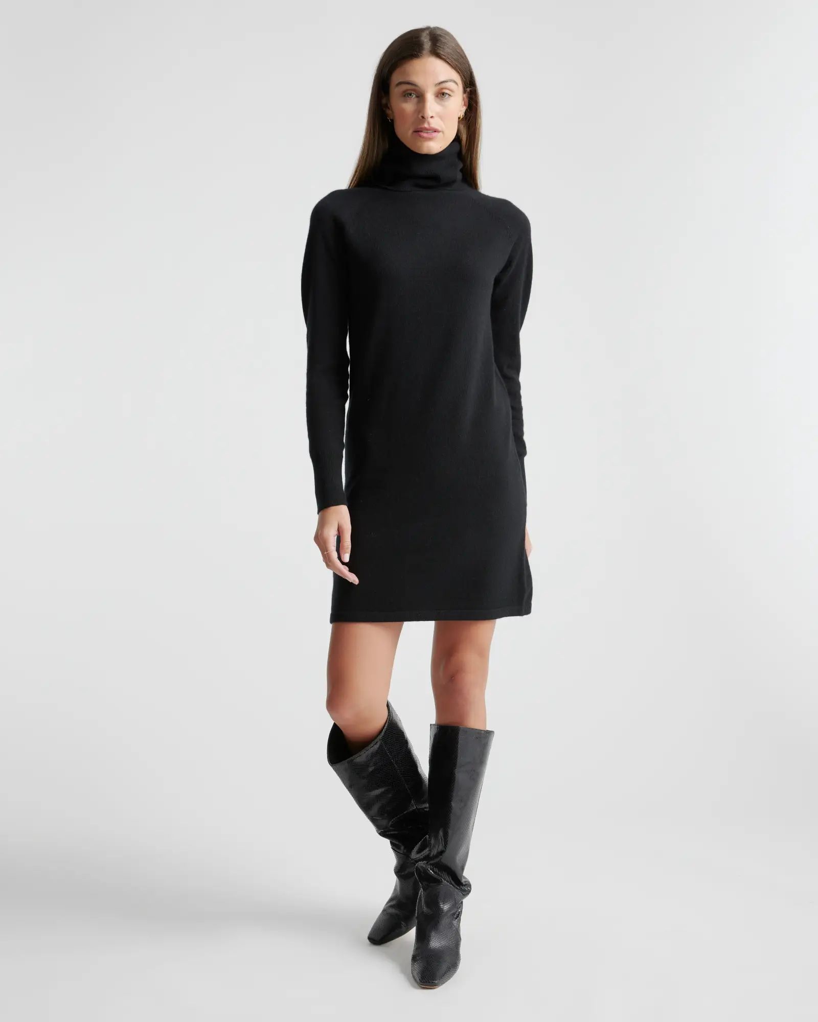 Cashmere Turtleneck Sweater Dress | Quince | Quince