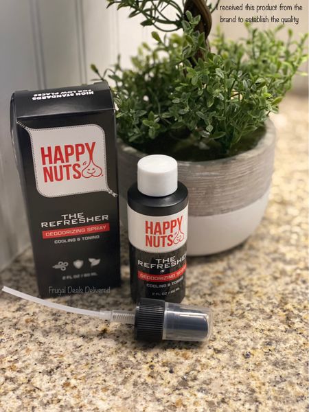 Happy nuts refresher spray! Perfect funny anniversary, valentines, birthday or even stocking stuffer! After workout or shower spray smells so fresh and so clean! 
#gifted 


#LTKHoliday 

Follow my shop @FrugalDealsDelivered on the @shop.LTK app to shop this post and get my exclusive app-only content!

#liketkit #LTKunder50 #LTKcurves  #LTKunder50 
#LTKFind #LTKcurves #LTKunder50#LTKGiftGuide 

#LTKmens #LTKSeasonal