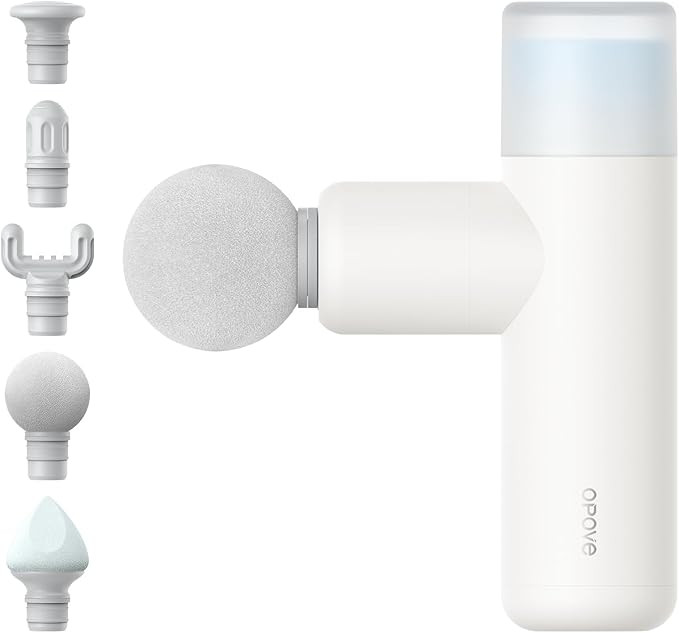 Opove M3 Mini Massage Gun for Back Pain Relief, with Facial Mode, 7mm Amplitude, 4 Vibration Leve... | Amazon (US)