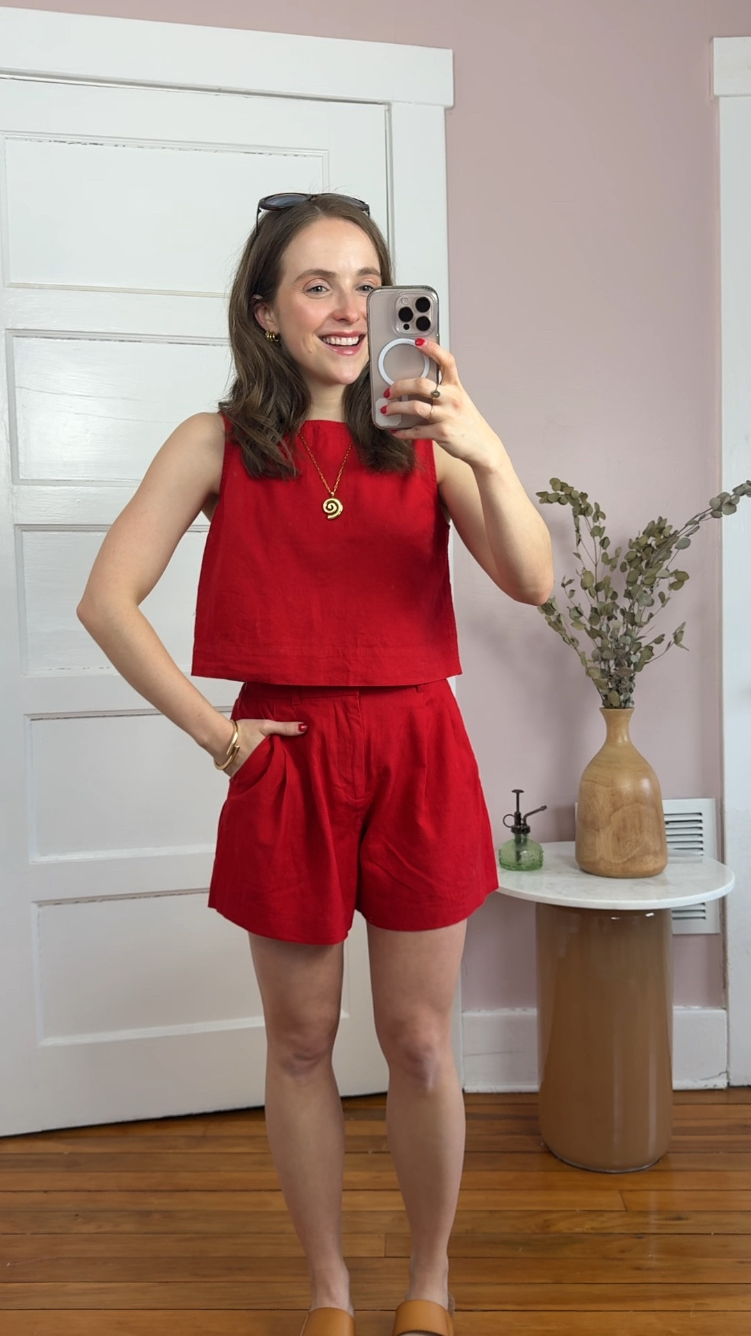 Restock alert! Extra 10% off w/ ADDON
GAP Red Linen tank with button back xs petite on sale
Red linen shorts xs reg 

Reef sandals arch support size up 1/2 size 


#LTKSaleAlert #LTKShoeCrush #LTKStyleTip