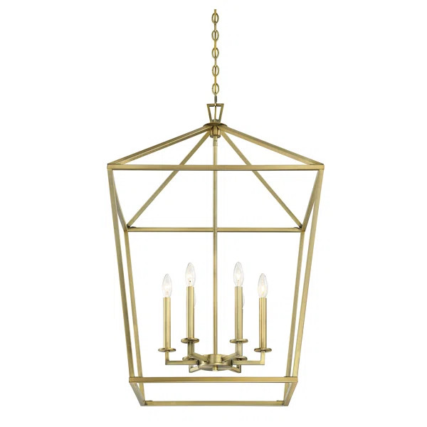Israel 6 - Light Lantern Geometric Chandelier | Wayfair North America