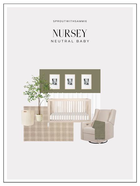 The perfect neutral nursery for the modern mama 🤍 

#nursery #aesthetic #wood #bedroom

#LTKxNSale #LTKbaby #LTKhome