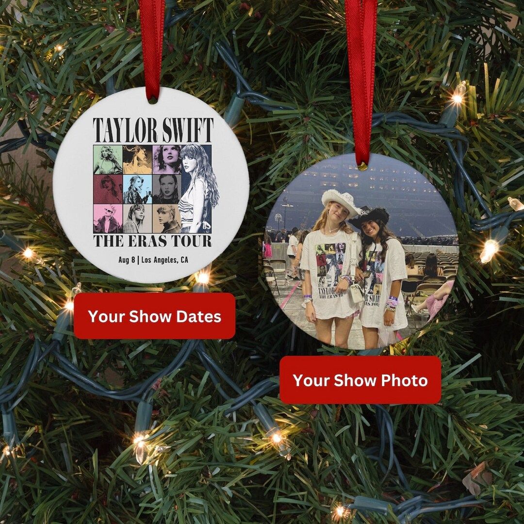 Personalized Eras Tour Ornament Custom Dated Taylor Swift - Etsy | Etsy (US)