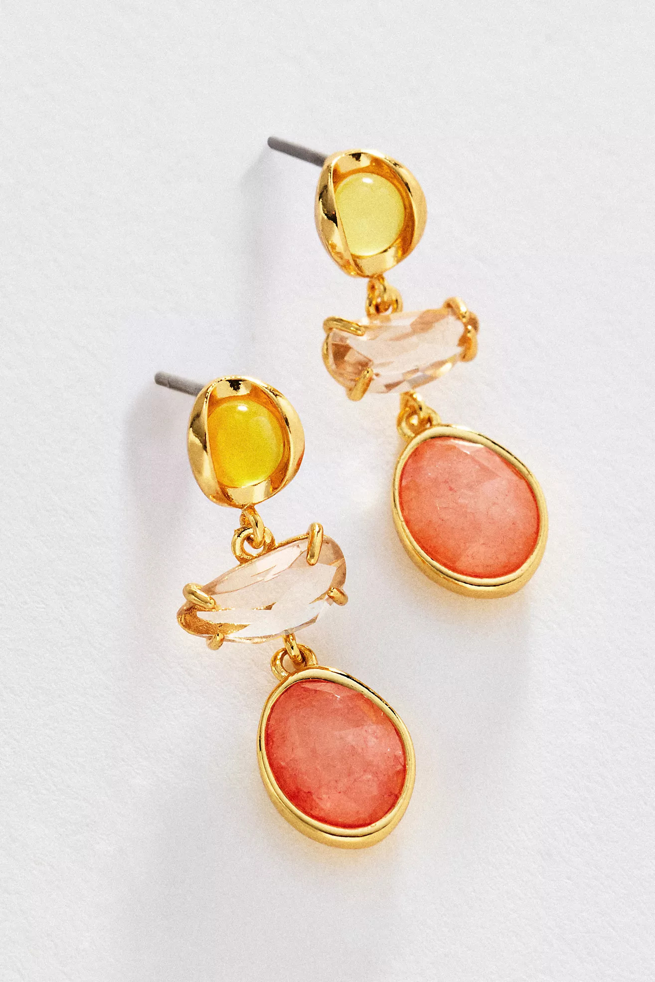 Multi-Stone Drop Earrings | Anthropologie (US)