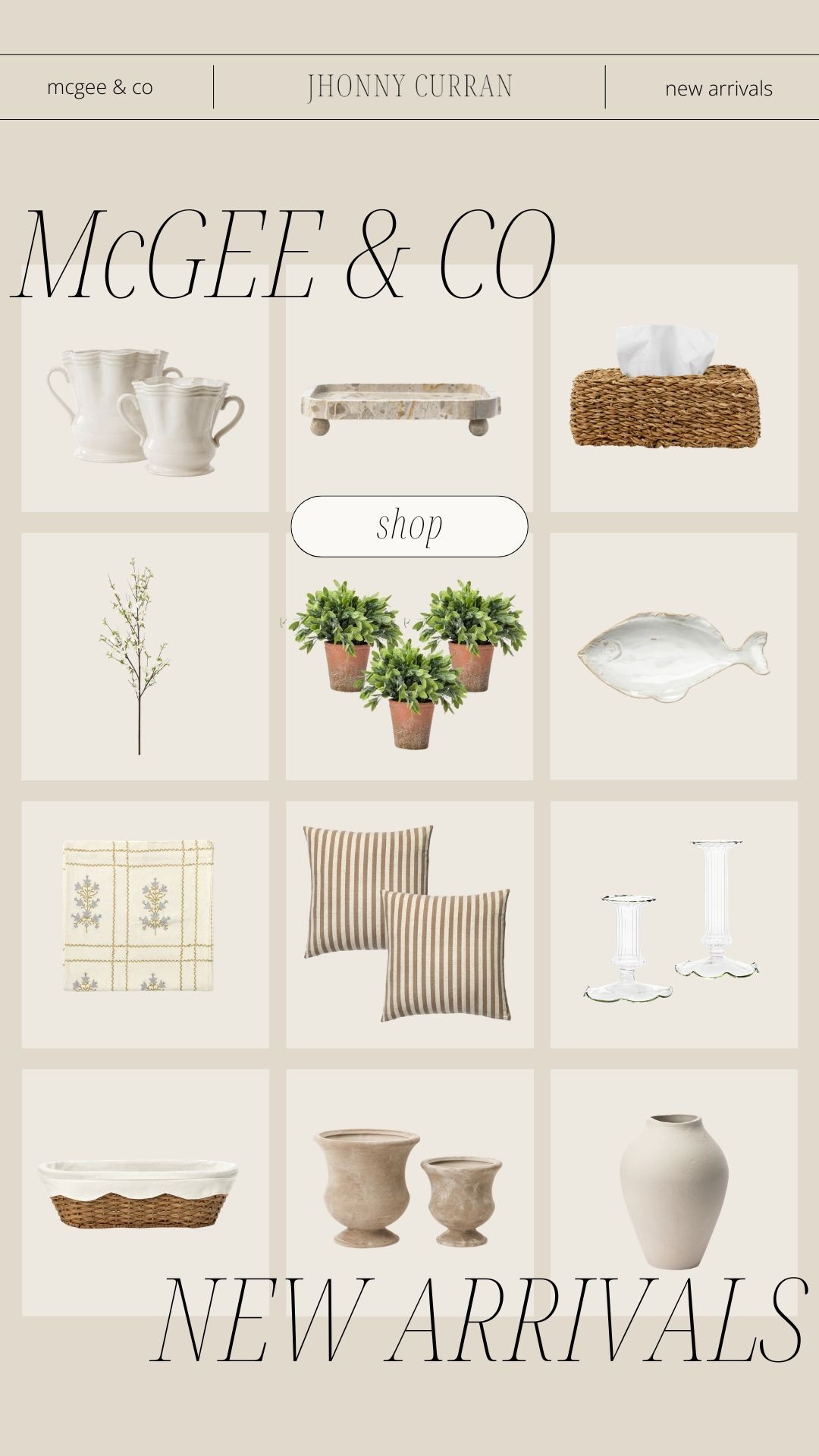 McGee & Co new arrivals for spring! 

#LTKSeasonal #LTKHome