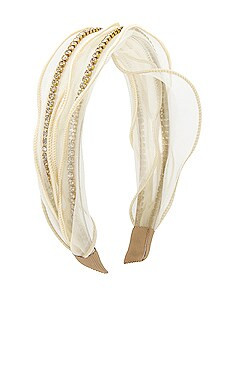 BRACHA Chantal Headband in Cream from Revolve.com | Revolve Clothing (Global)