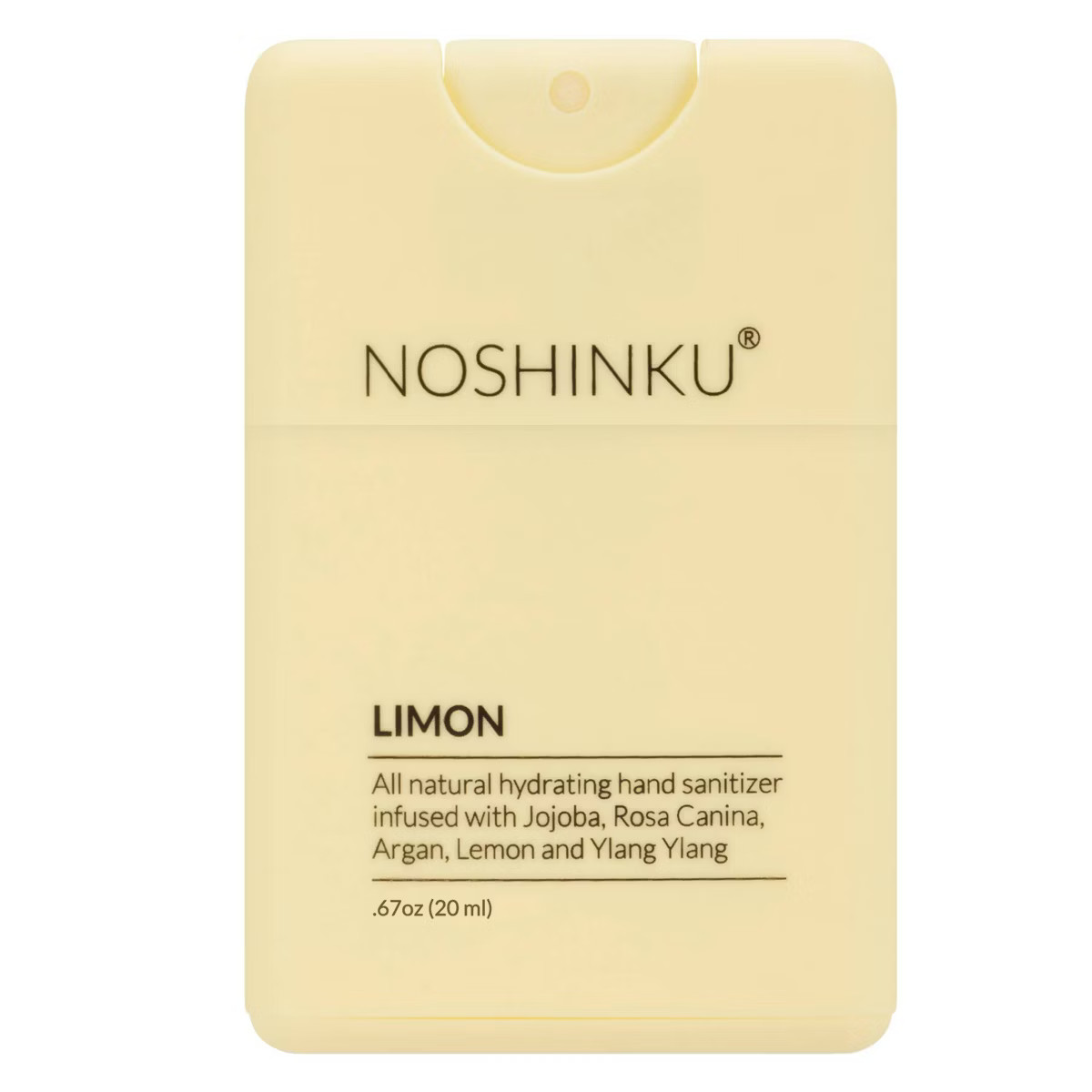 NOSHINKU Refillable Limon Ultra Moisturizing Pocket Sanitizer - Travel Size - 20ml | Target