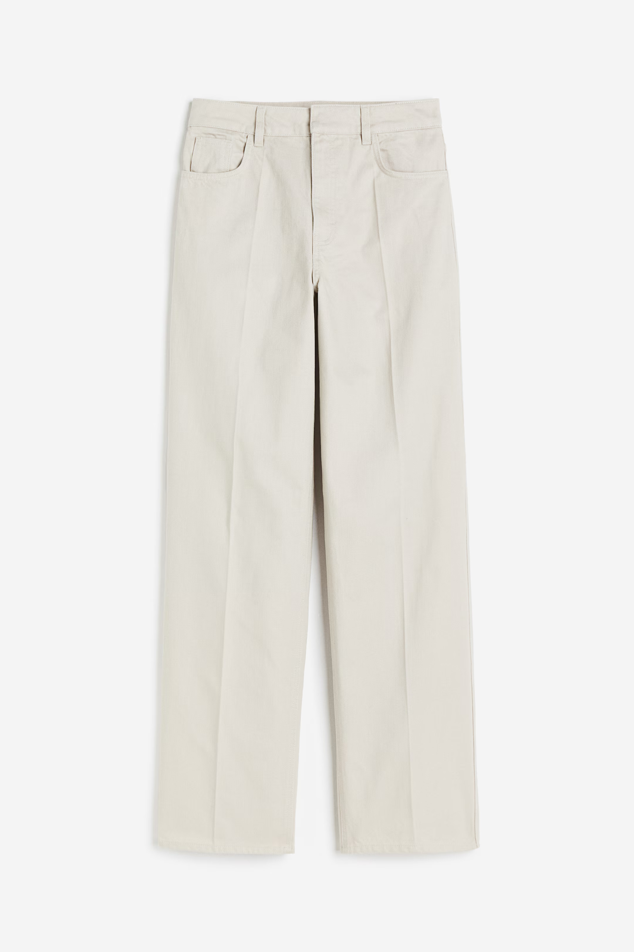 Straight Twill Pants | H&M (US + CA)