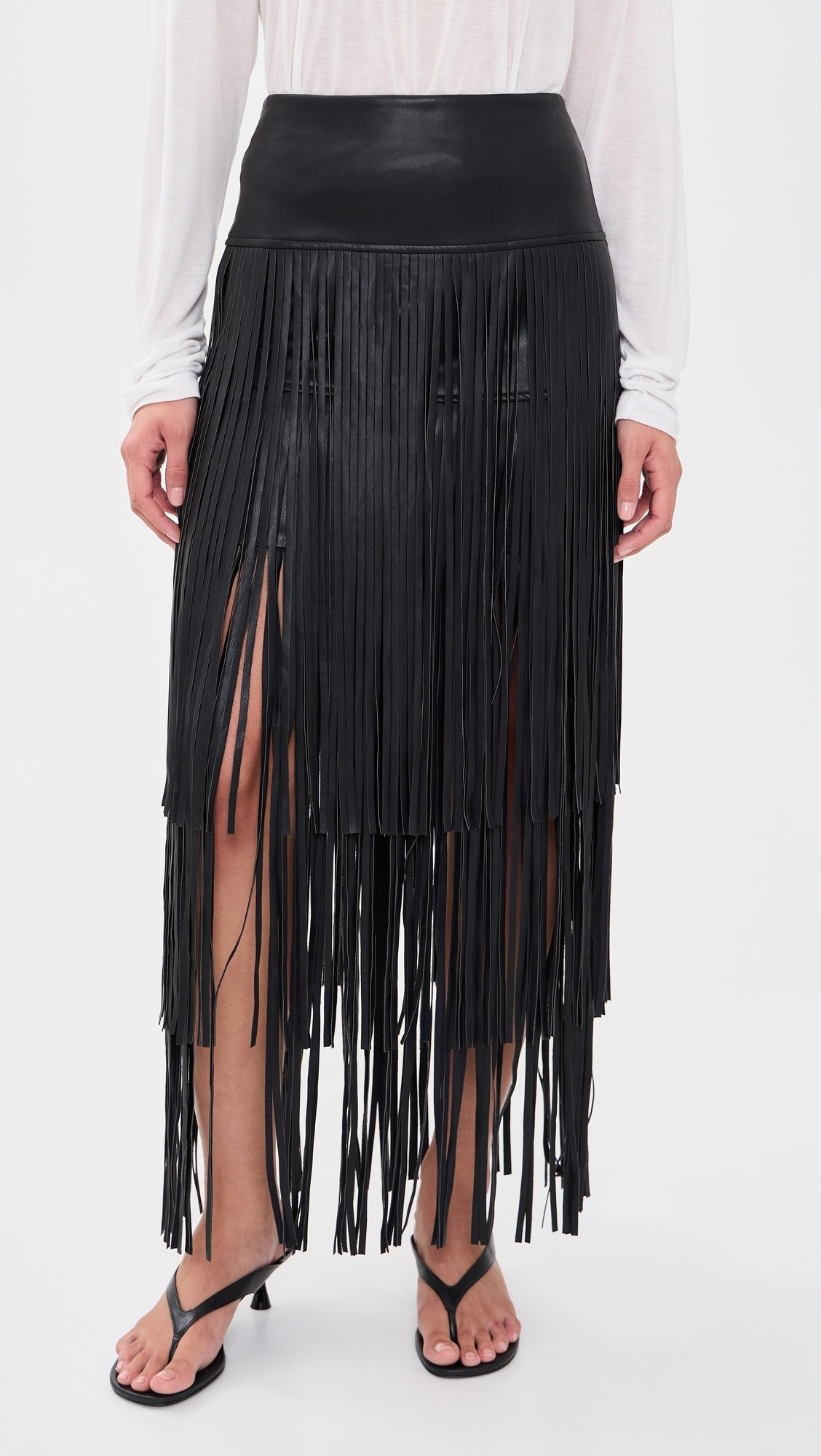 Karoline Maxi Fringe Skirt | Shopbop