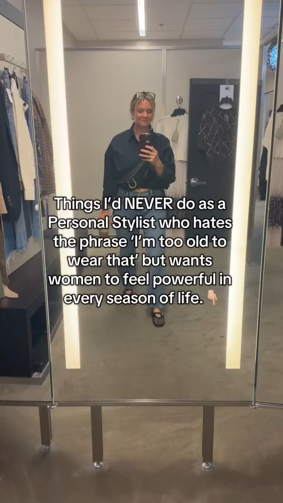 Things I’d NEVER do as a Personal Stylist who hates the phrase “I’m too old to wear that” 👇 

1️⃣ Never let age define style. Your wardrobe should evolve with you, not shrink because of an outdated rule. 

2️⃣ Never confuse confidence with conformity. The goal isn’t to dress how others expect — it’s to feel like you. 

3️⃣ Never say no to something that makes you light up. If you love it, it’s already your style. 

Because great style doesn’t have an expiration date — it has energy. And when women in their 40s, 50s, and beyond start dressing from that energy… everything changes. 

✨ Ready to feel powerful in your clothes again? 

Book a Styling Session or Personal Shopping experience through the link in bio — and let’s redefine what confidence looks like in this chapter. 

#effortlessstyle #personalstylist #over40style #wardroberefresh