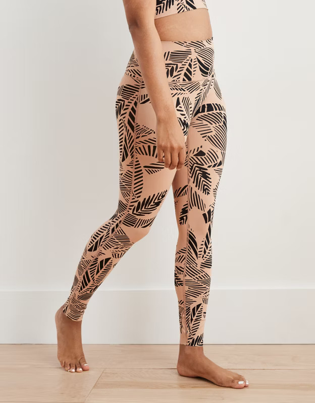 Aerie Move Printed High Waisted 7/8 Legging | American Eagle Outfitters (US & CA)