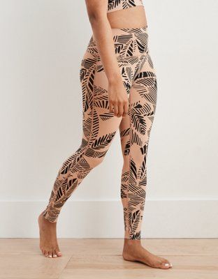 Aerie Move Printed High Waisted 7/8 Legging | American Eagle Outfitters (US & CA)