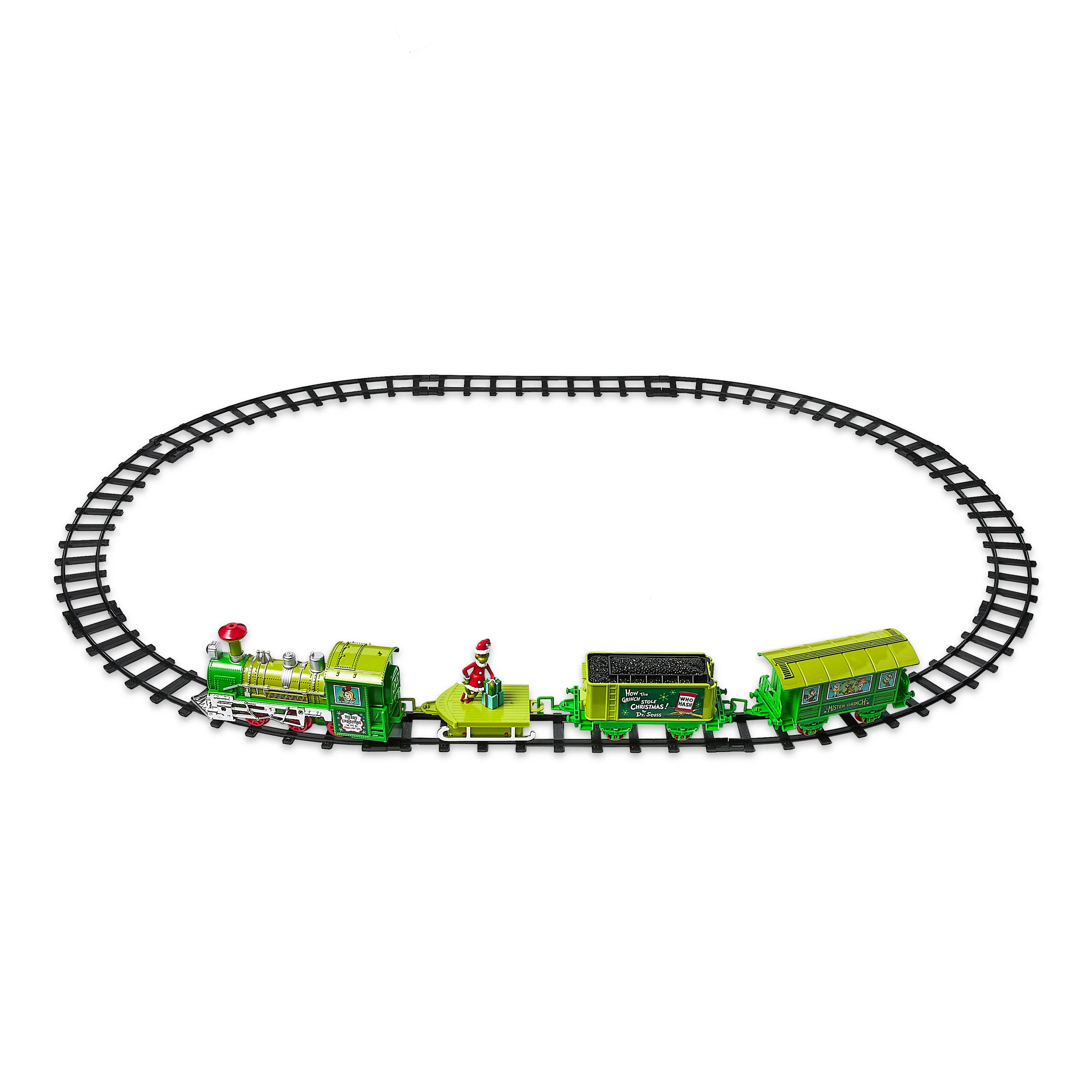 Dr. Seuss' the Grinch Who Stole Christmas, Bump 'N Go Train, Battery Operated, Plastic, by Ruz | Walmart (US)