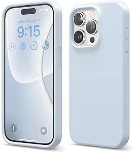 elago Liquid Silicone Case Compatible with iPhone 15 Pro Case, Premium Silicone, Full Body Protec... | Amazon (UK)
