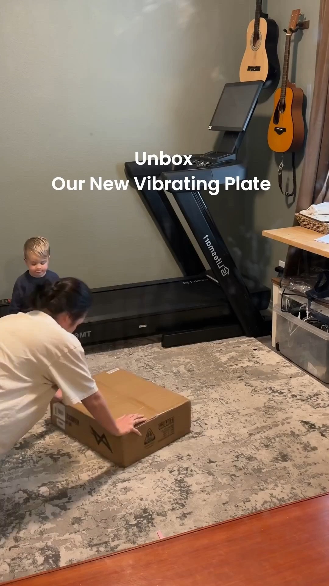 Purchased a new vibrating plate for our small, humble home gym. I love setting ours to one of the previously programmed programs and using it for 10 minutes a day. Just one simple way to enter my lymphatic drainage era   

#LTKmomlife #LTKActive #LTKselfcare