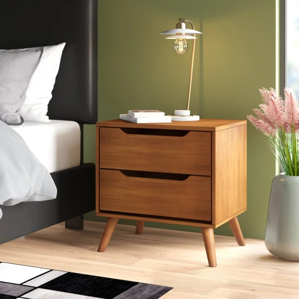 Ashlynn 2 Drawer Nightstand | Wayfair North America