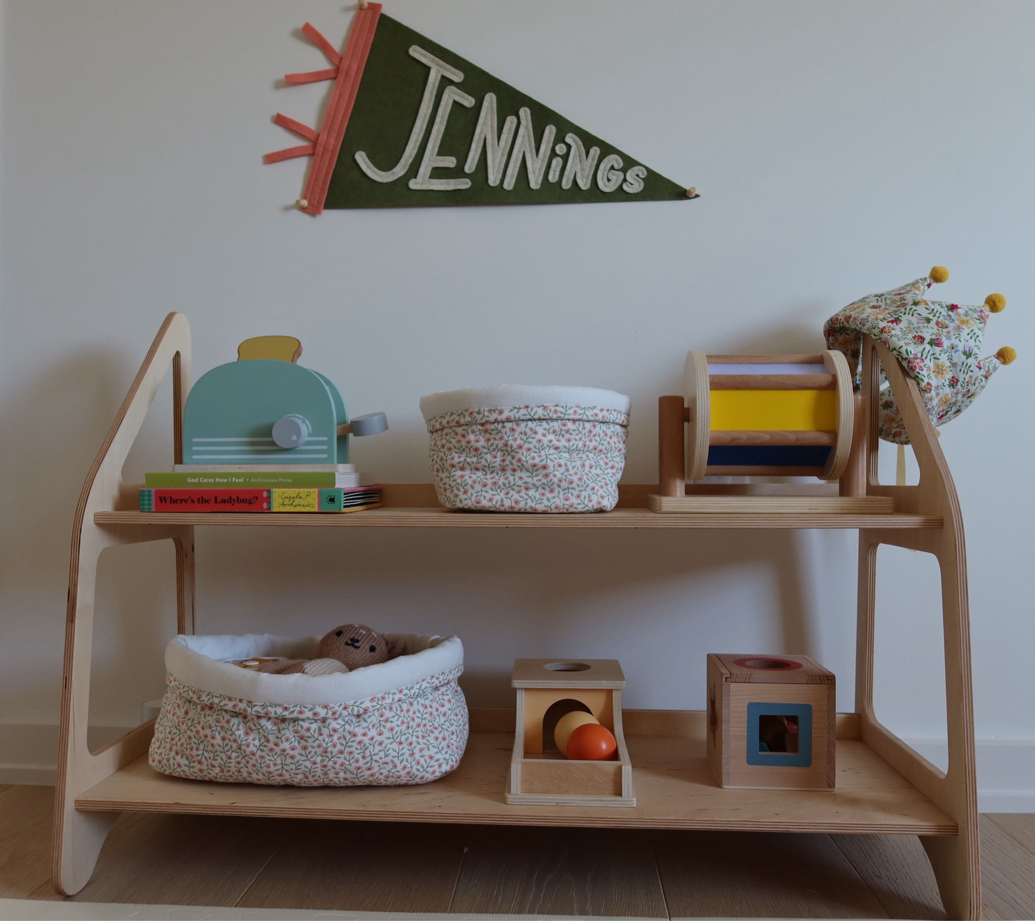 Toy shelf update: 8 month old Montessori toys. Amazon wooden toys  

#LTKBaby #LTKFamily #LTKKids