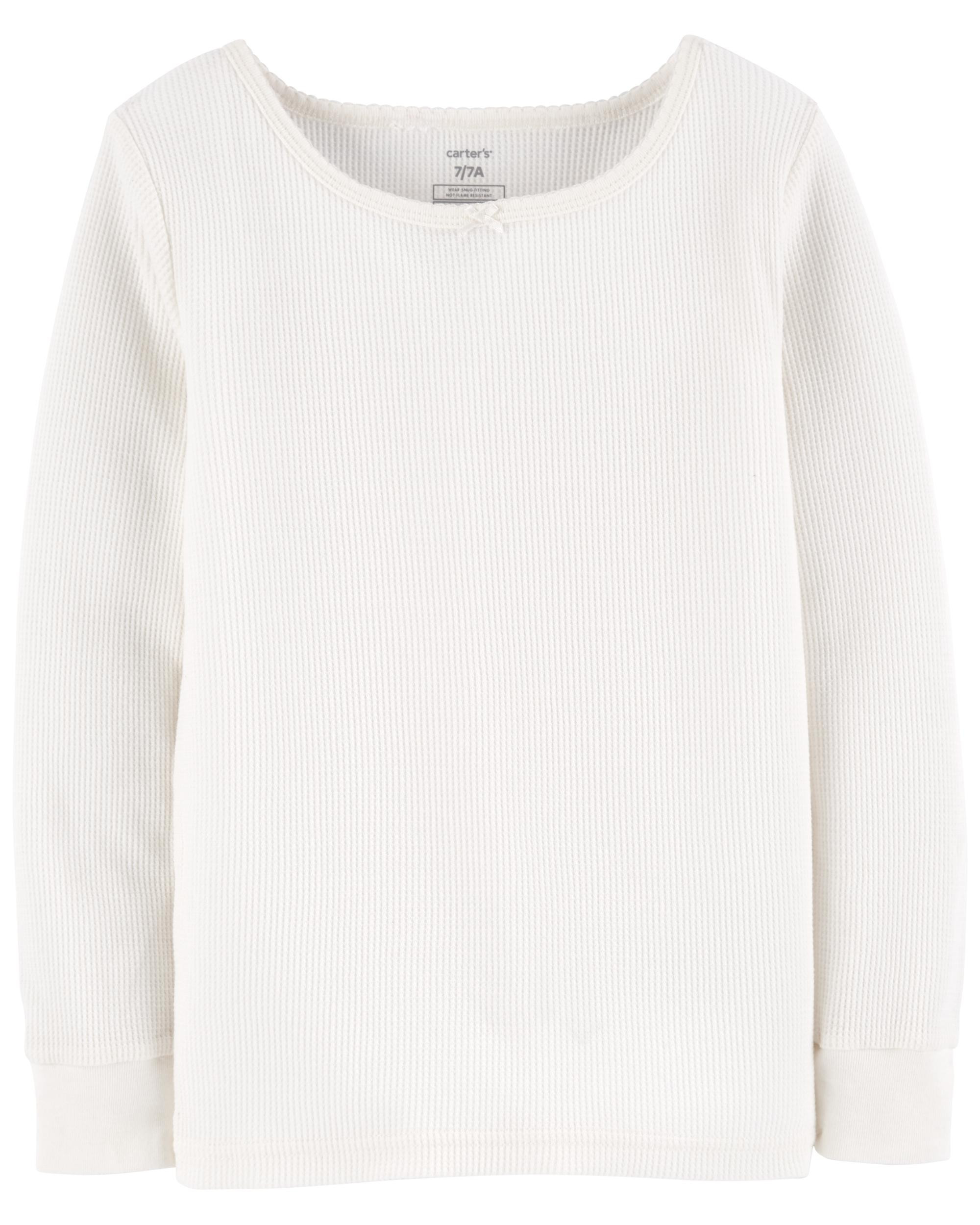 Long-Sleeve Thermal PJ Top | Carter's