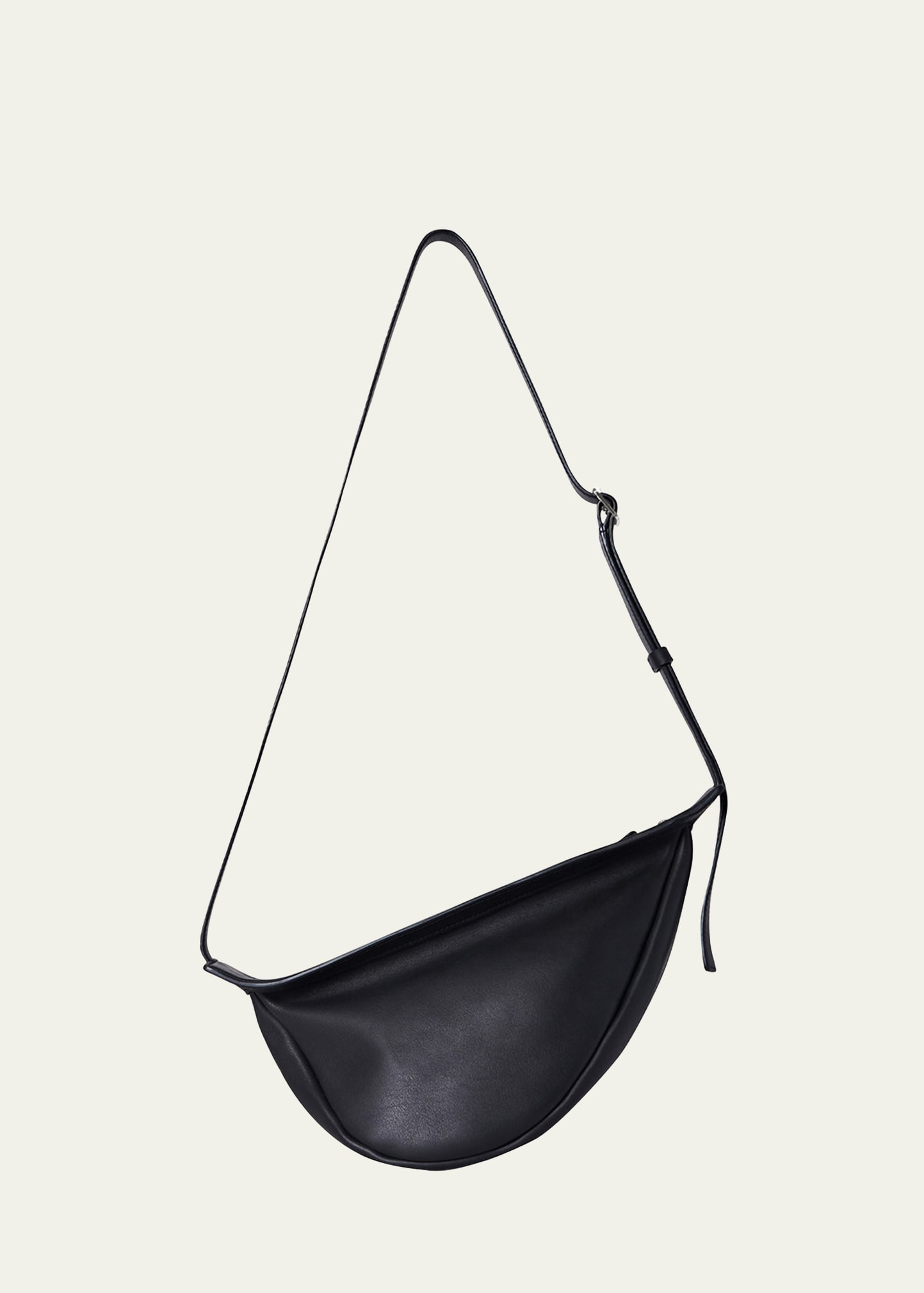 THE ROW Slouchy Banana Small Crossbody in Smooth Calfskin | Bergdorf Goodman