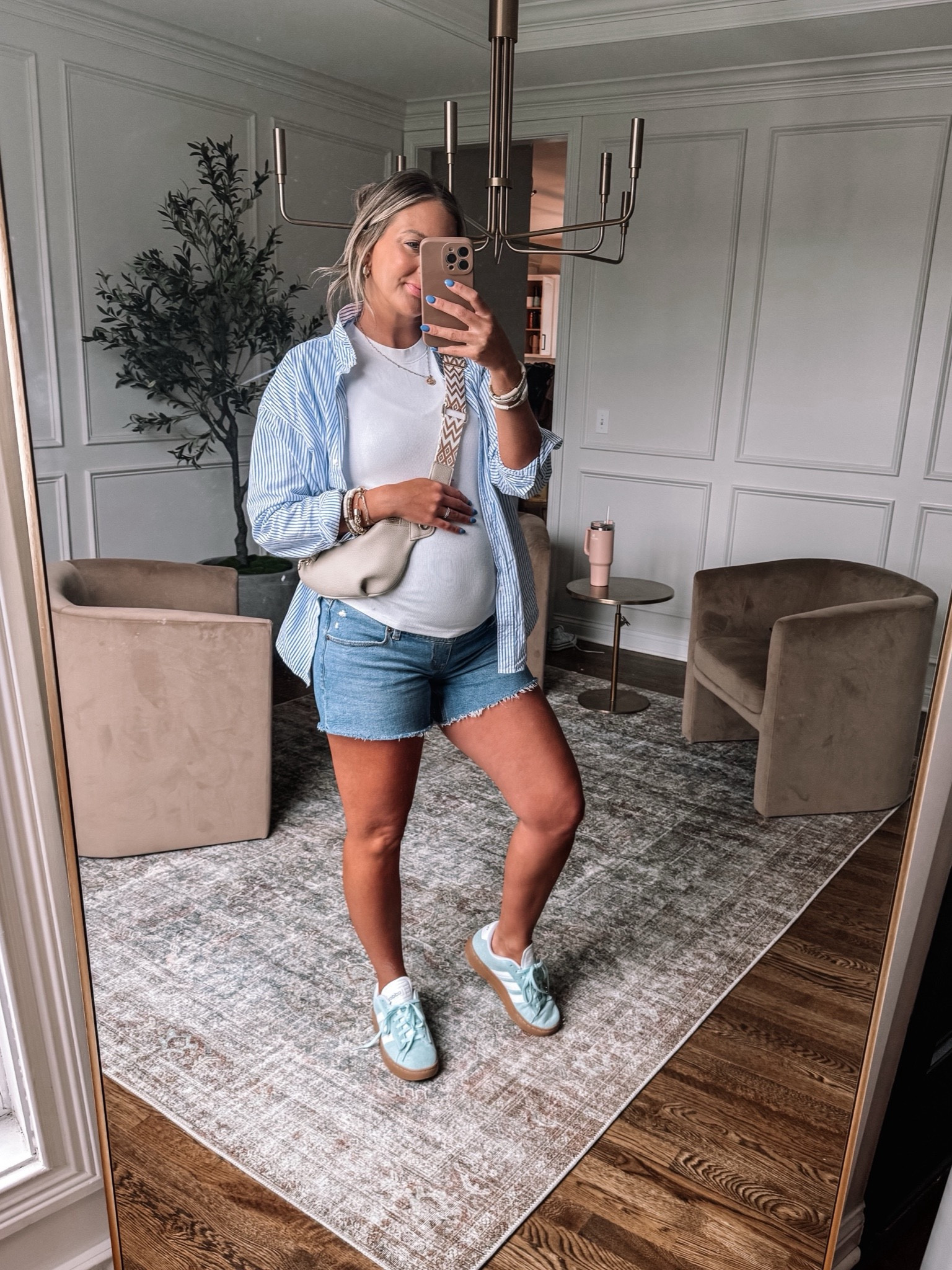 Maternity Jean shorts restocked in some sizes and on sale! These are the cutest maternity denim shorts I’ve found! I wear my pre pregnancy size 28 but if between size up for comfort! 



#LTKSaleAlert #LTKSummerSales #LTKBump