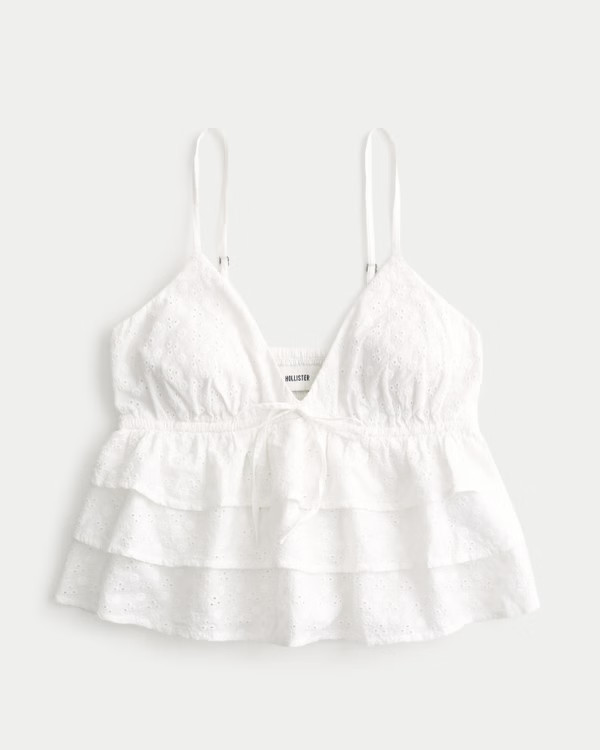 Easy Tiered Blouse | Hollister (US)