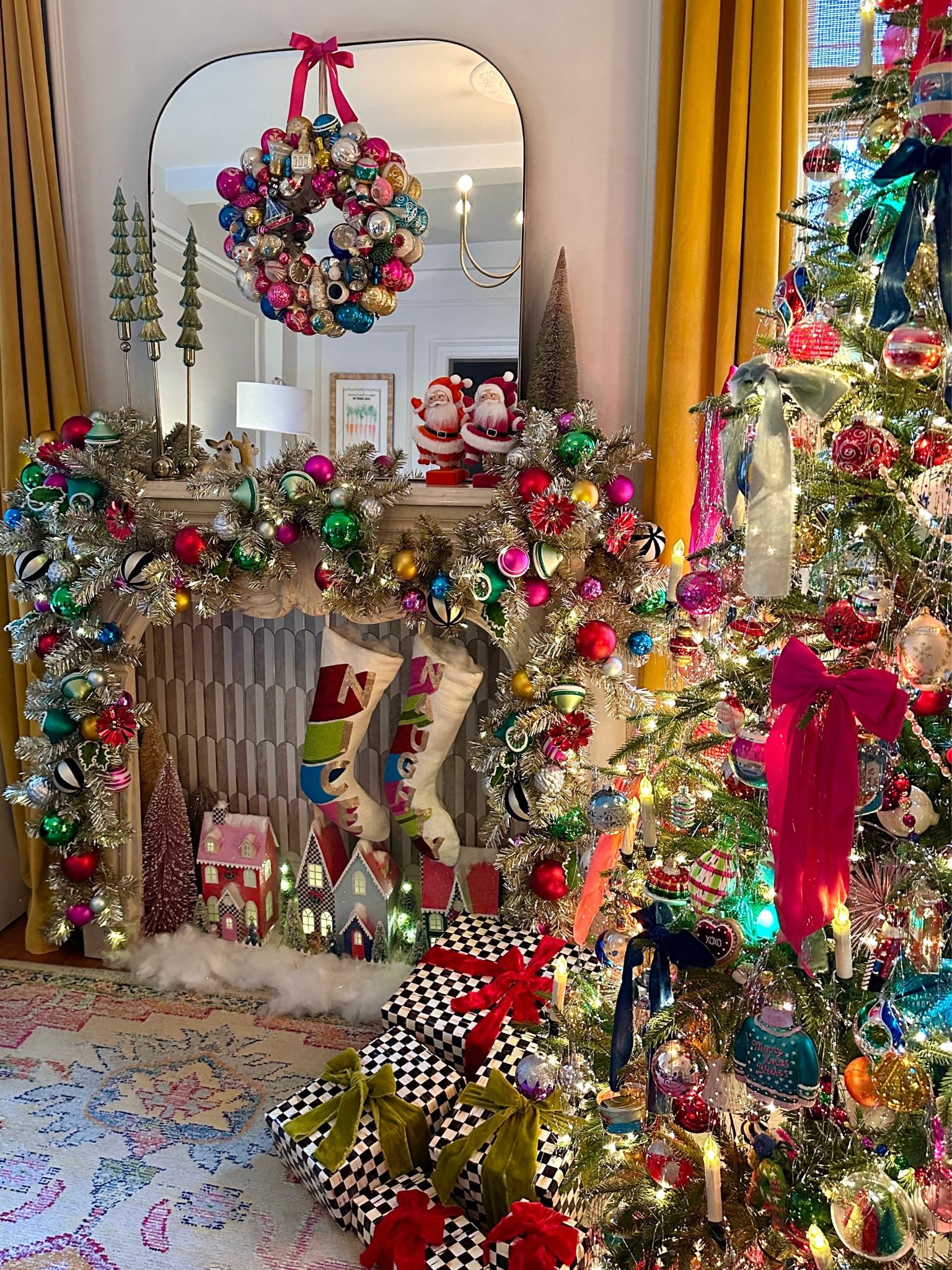 Christmas mantel decor! 

#LTKHoliday #LTKSaleAlert #LTKSeasonal