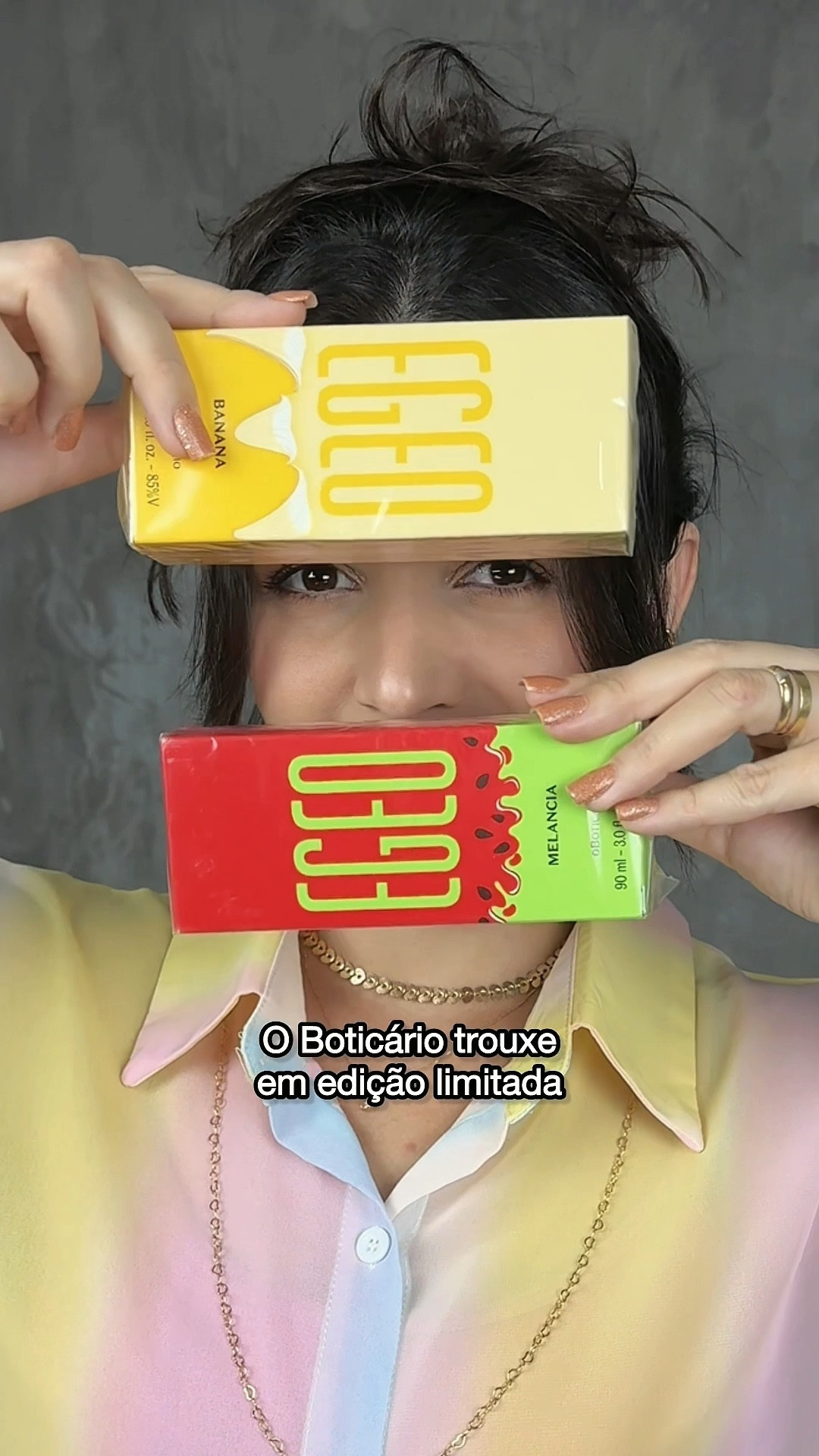 Lançamento Egeo melancia 🍉 e Egeo banana 🍌 
Qual você prefere?

#LTKbrasil #LTKpromo #LTKbeleza