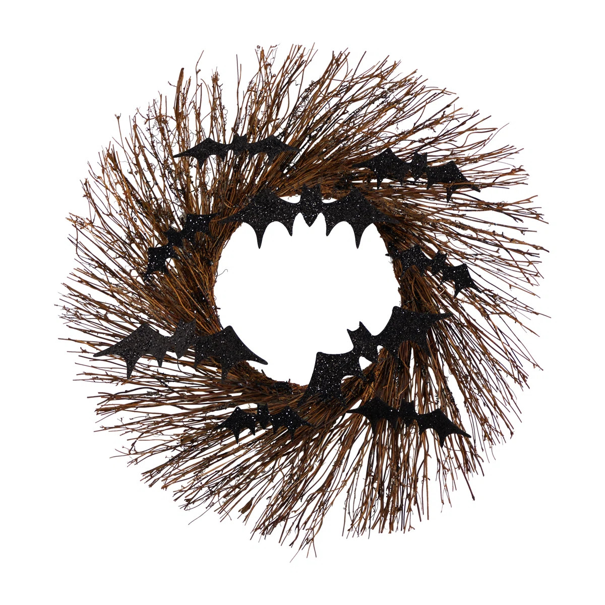 26" Halloween Bat Wreath | Wayfair North America