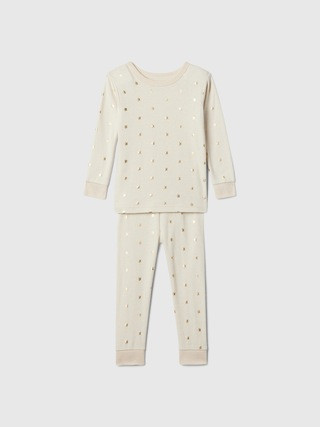 babyGap 100% Organic Cotton Star PJ Set | Gap Factory
