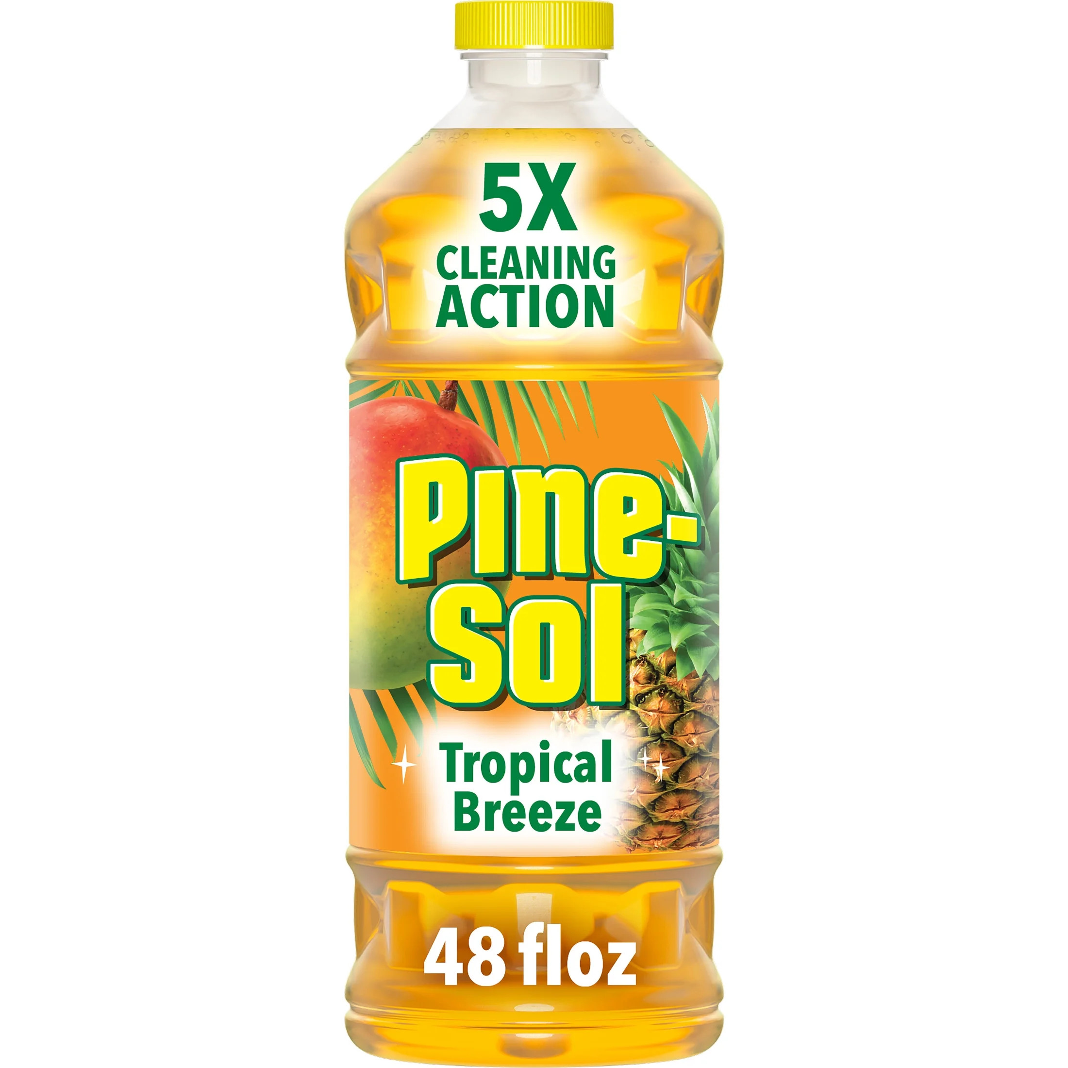 Pine-Sol Multi-Surface Cleaner, Tropical Breeze, 48 Fluid Ounces | Walmart (US)
