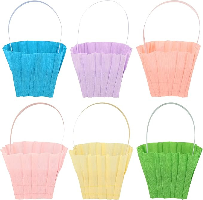 Meri Meri Easter Baskets (Pack of 6) - Easter | Amazon (US)