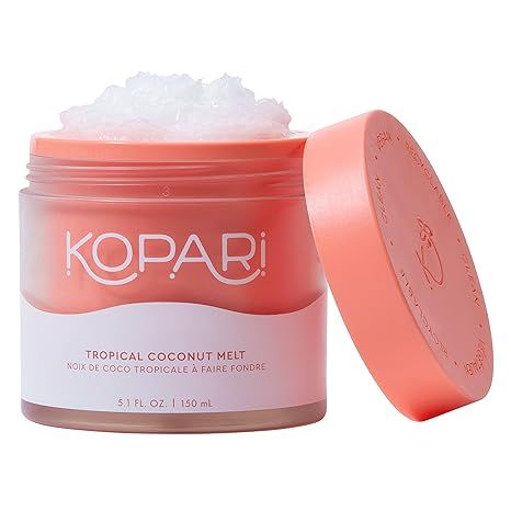 Kopari Tropical Coconut Melt | Multi Purpose Skin Moisturizer, 100% Unrefined Coconut Oil Skin Ca... | Amazon (US)