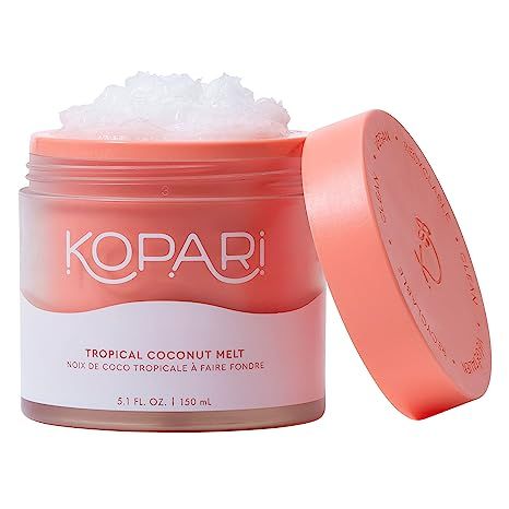 Kopari Tropical Coconut Melt | Multi Purpose Skin Moisturizer, 100% Unrefined Coconut Oil Skin Ca... | Amazon (US)