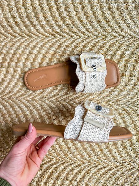 SUCH cute Target sandals with scalloped details. Go down 1/2 a size. 

#LTKSpringSale #LTKshoecrush #LTKfindsunder50