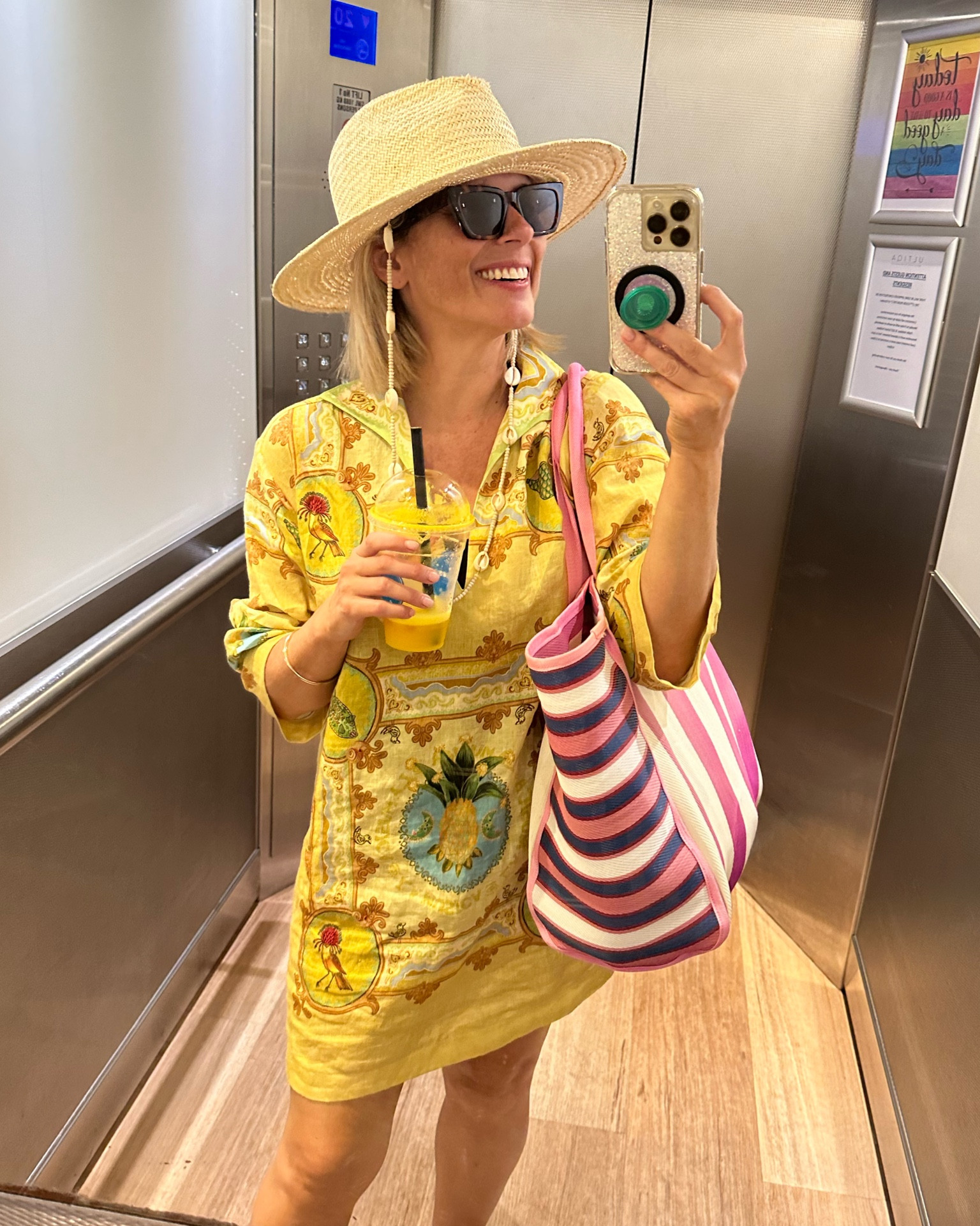 Saturday summer beach day style. 

I sized down to the 6 in the dress as it’s very oversized and loose and it’s still got plenty of room to move. 

And went my standard size in the shoes although the straps have loosened a little so I possibly could have gone down a size  

#LTKsummer #LTKtravel #LTKaustralia