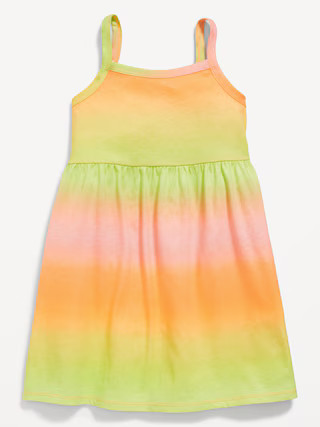 Printed Sleeveless Fit and Flare Dress for Toddler Girls | Old Navy (US)