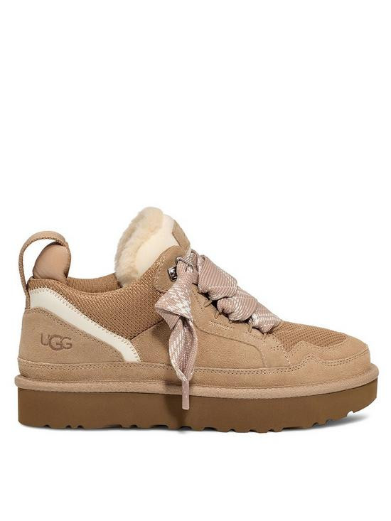 UGG Lowmel Lace Up Trainer - Sand | Very (UK)