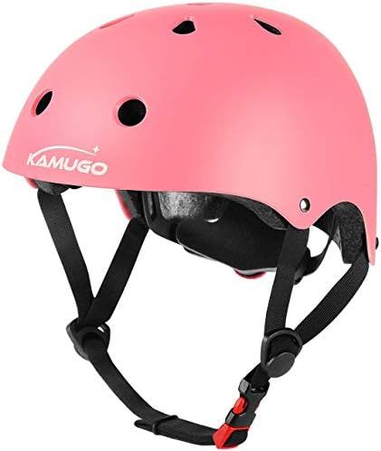 KAMUGO Kids Adjustable Helmet, Suitable for Toddler Kids Ages 2-14 Boys Girls, Multi-Sport Safety... | Amazon (US)