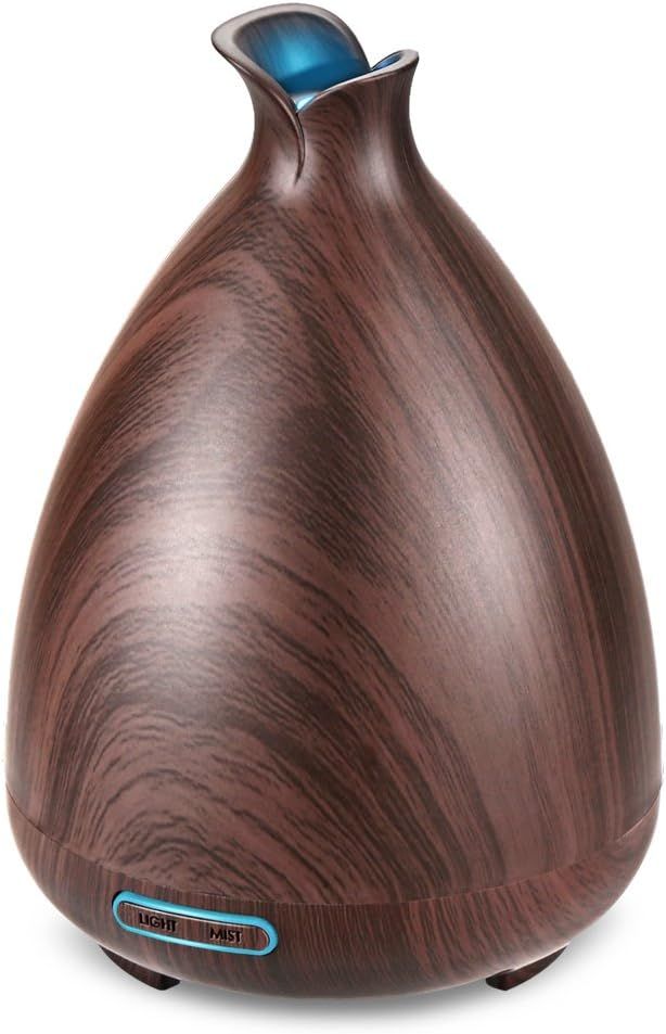 URPOWER Essential Oil Diffuser 150ml Wood Grain Ultrasonic Aromatherapy Oil Diffuser with Adjusta... | Amazon (US)