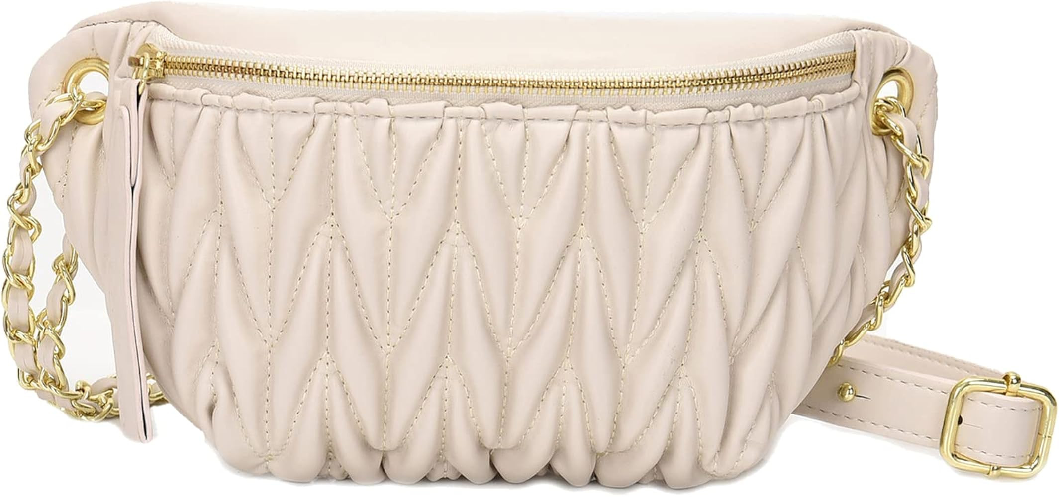 Amazon.com | Shoulder Waist Bag for Women Crossbody Fanny Packs Fashion Quilted Chest Bag for Lad... | Amazon (US)