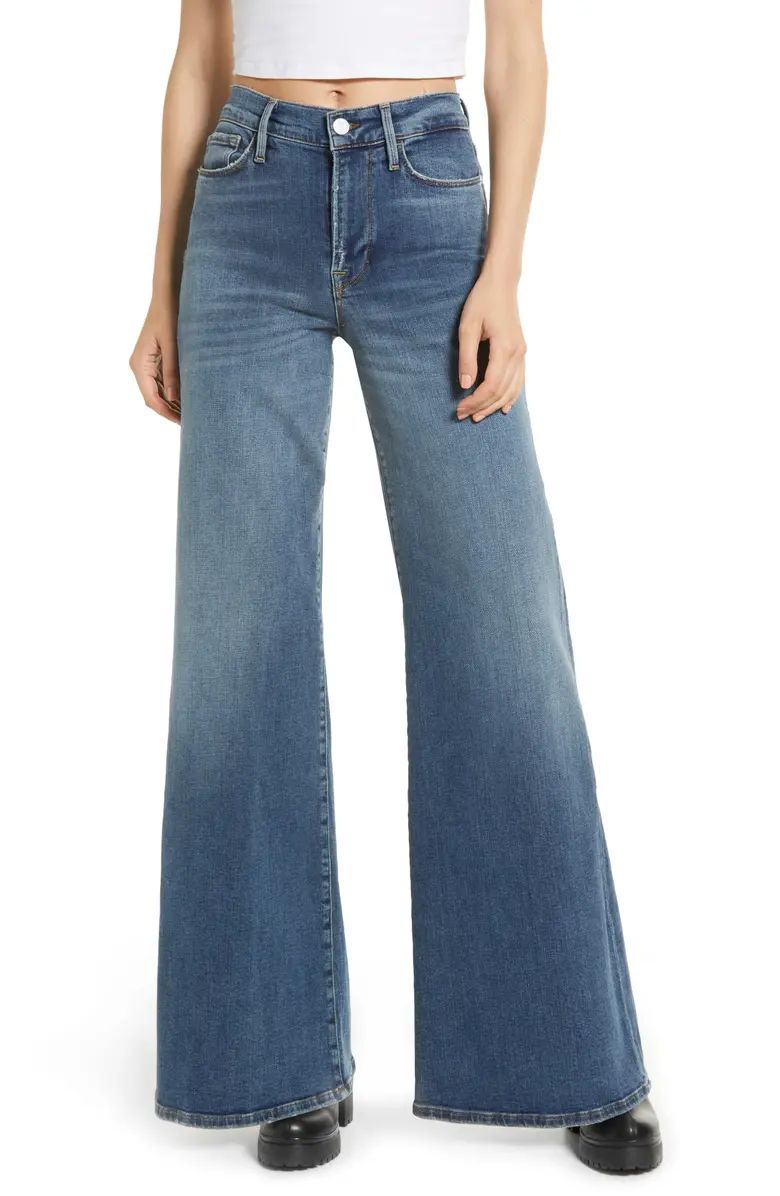 Le Palazzo High Waist Wide Leg Jeans | Nordstrom