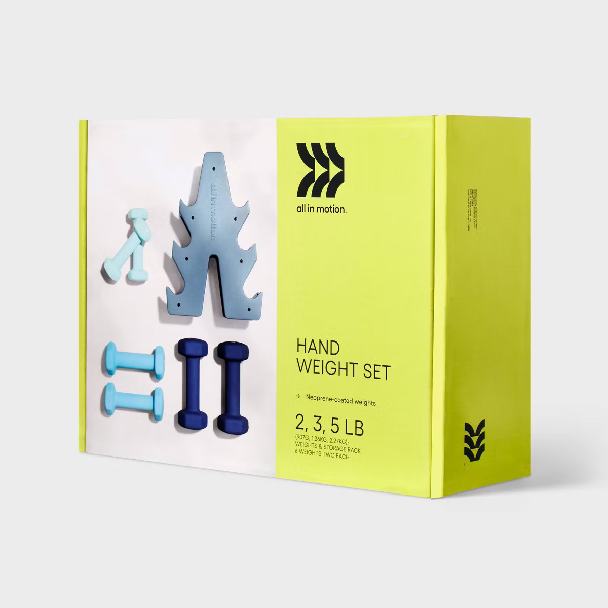 Set of 2/3/5lb Dumbell 7pc - All In Motion\u2122 | Target