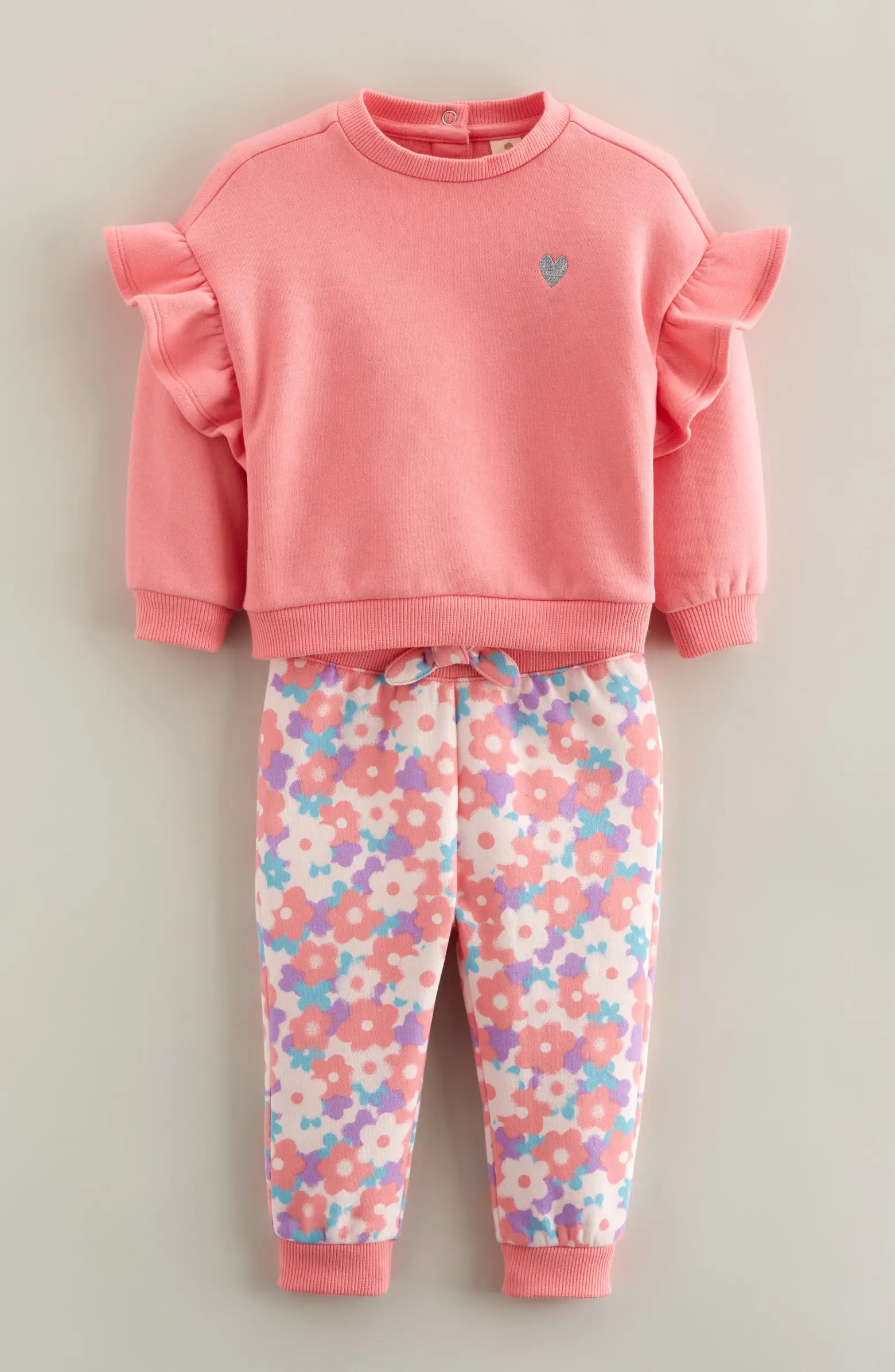Tucker + Tate Ruffle Sweatshirt & Joggers Set | Nordstrom | Nordstrom