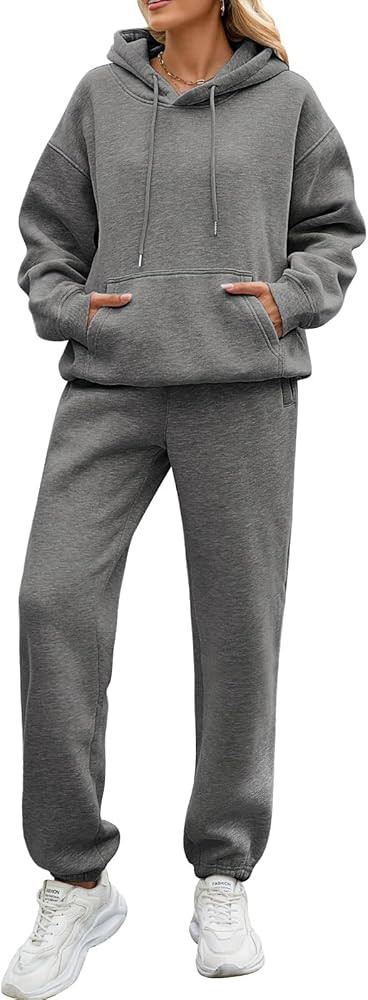 HEEKPEK Womens 2 Piece Sweatsuit Lounge Sets Outfits Track Suits Hoodies Sweatshirt Sweatpants Jo... | Amazon (CA)