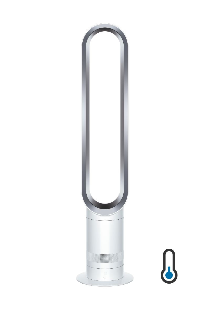 Dyson Cool™ AM07 Tower Fan (White/Silver) | Dyson Cool™ AM07 Tower White Silver | Dyson UK